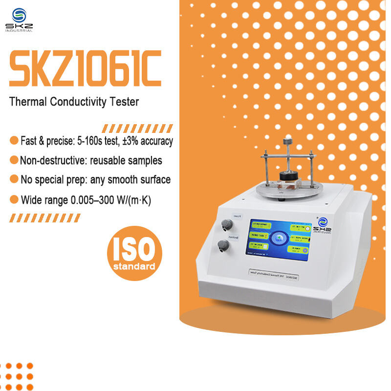 SKZ1061C Thermal Conductivity Tester: Fast, Precise Non-Destructive Testing for Multi-State Samples