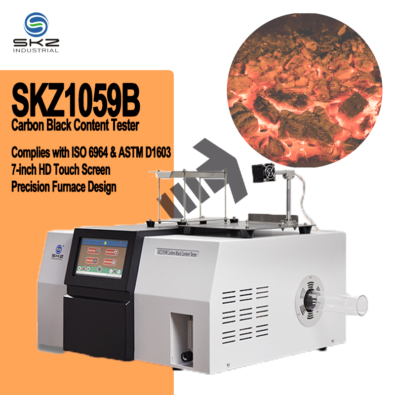 Automatic Carbon Black Content Tester carbon black content test apparatus for plastics｜SKZ1059B