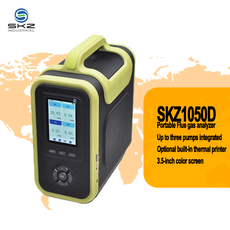 Le détecteur de gaz éthylène dans l'analyseur de gaz C2H4 0-2000 ppm avec chargeur micro USB SKZ1050D