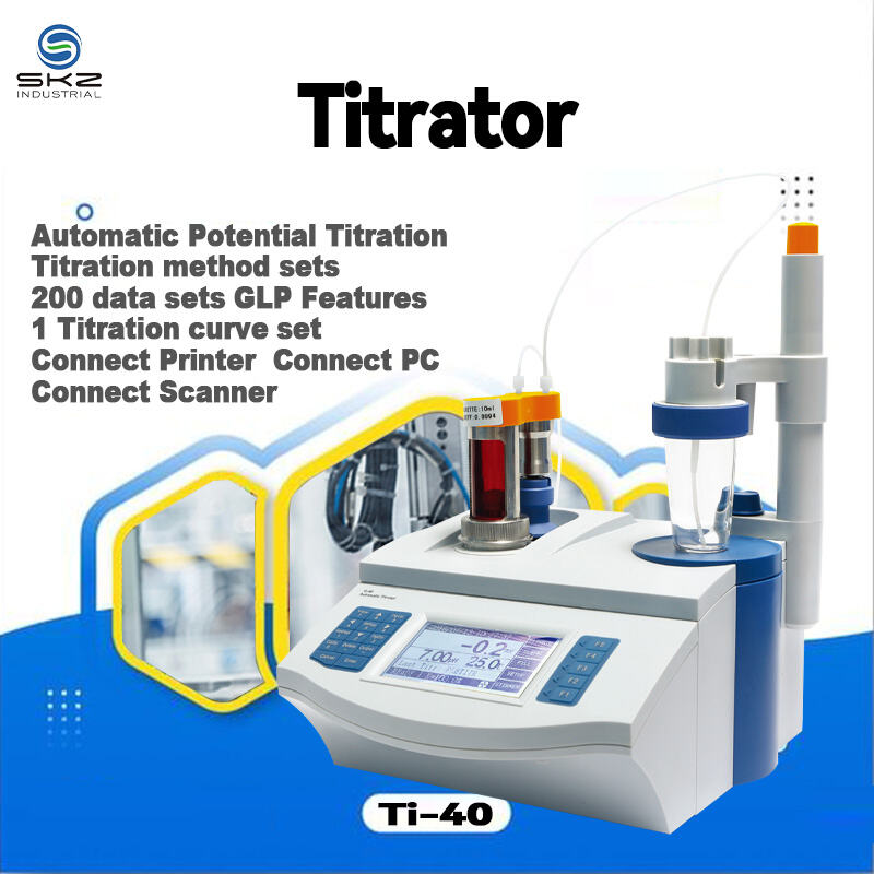 GLP-অনুযায়ী, বহু-পদ্ধতি টাইট্রেশন যাতে ২০০টি ডেটা সংরক্ষণ করা যায়