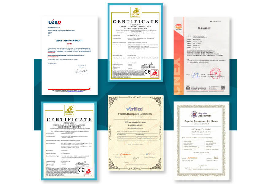 Product Certificates