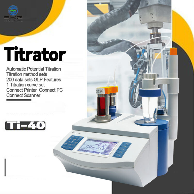 Ti-40 Automatic Potentiometric Titrator: Smart Titration Solution with GLP Compliance and Full Device Connectivity