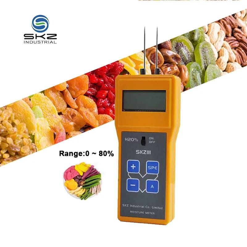 Wide Measuring Range Portable Dried Fruits and Vegetables Moisture Meter Analyzer | SKZ111C-4