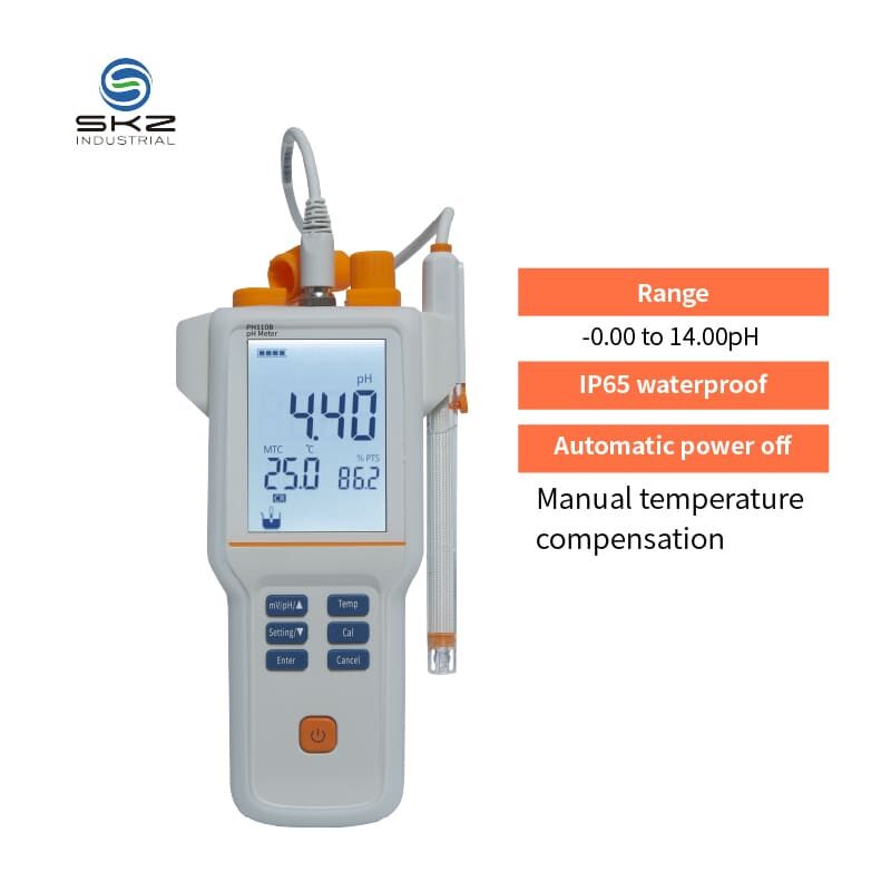 IP65 Waterproof Portable PH Meter PH Tester Testing Instrument | PH110B