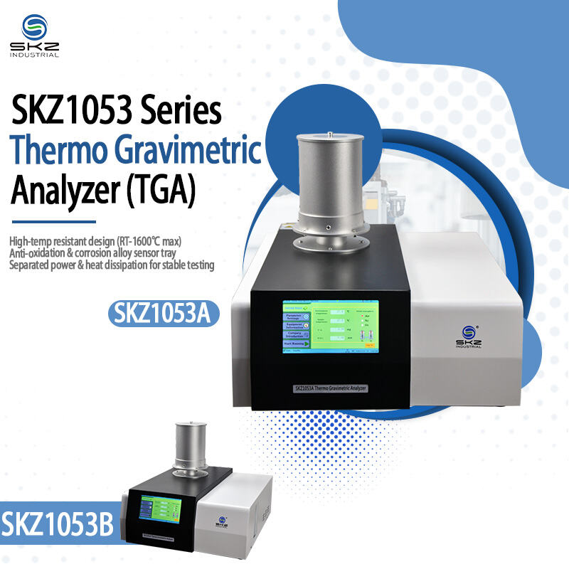 SKZ1053 Højtemperatur-intelligent termisk analyser: Præcisionsmåling ved 1600 °C med ædelmetalsensorer