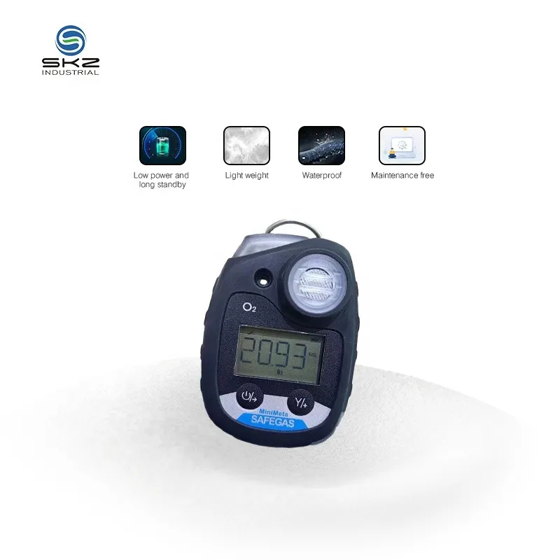 Diffusie Tipe MiniMeta Draagbare Reis Gas Detector Enkel Gas Analyzer