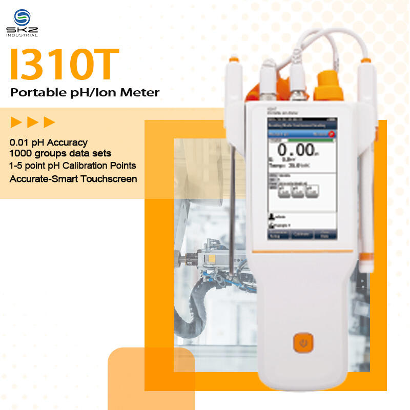 I310T Portable pH/Ion Meter: Accurate-Smart Tool for On-the-Go Testing