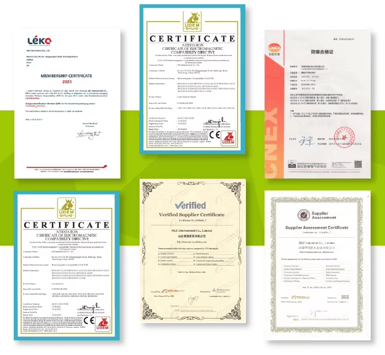 Certificate PM2 5 Particle Counter