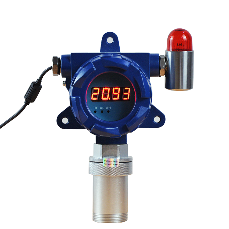 SKZ1050B-serie gassdetektor (med alarmlys): 24/7 veggmontert sikkerhetsovervåkningsløsning