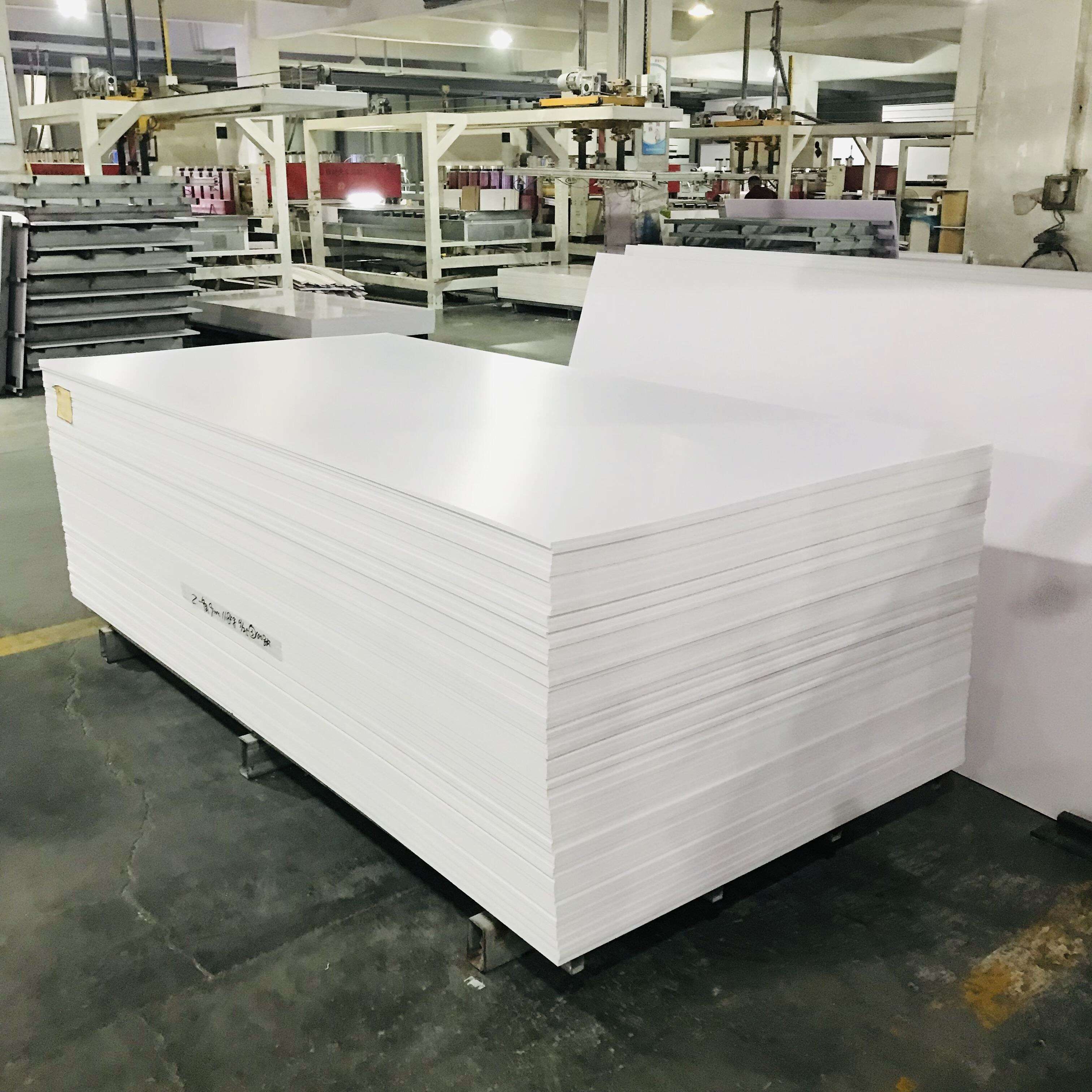 High Density Pvc Foam Board Kt Board Sheet For furniture cabinet Celuka Board