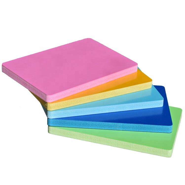 PLUSWIN 1220*2440mm colored pvc foam sheet waterproof and Formaldehyde free