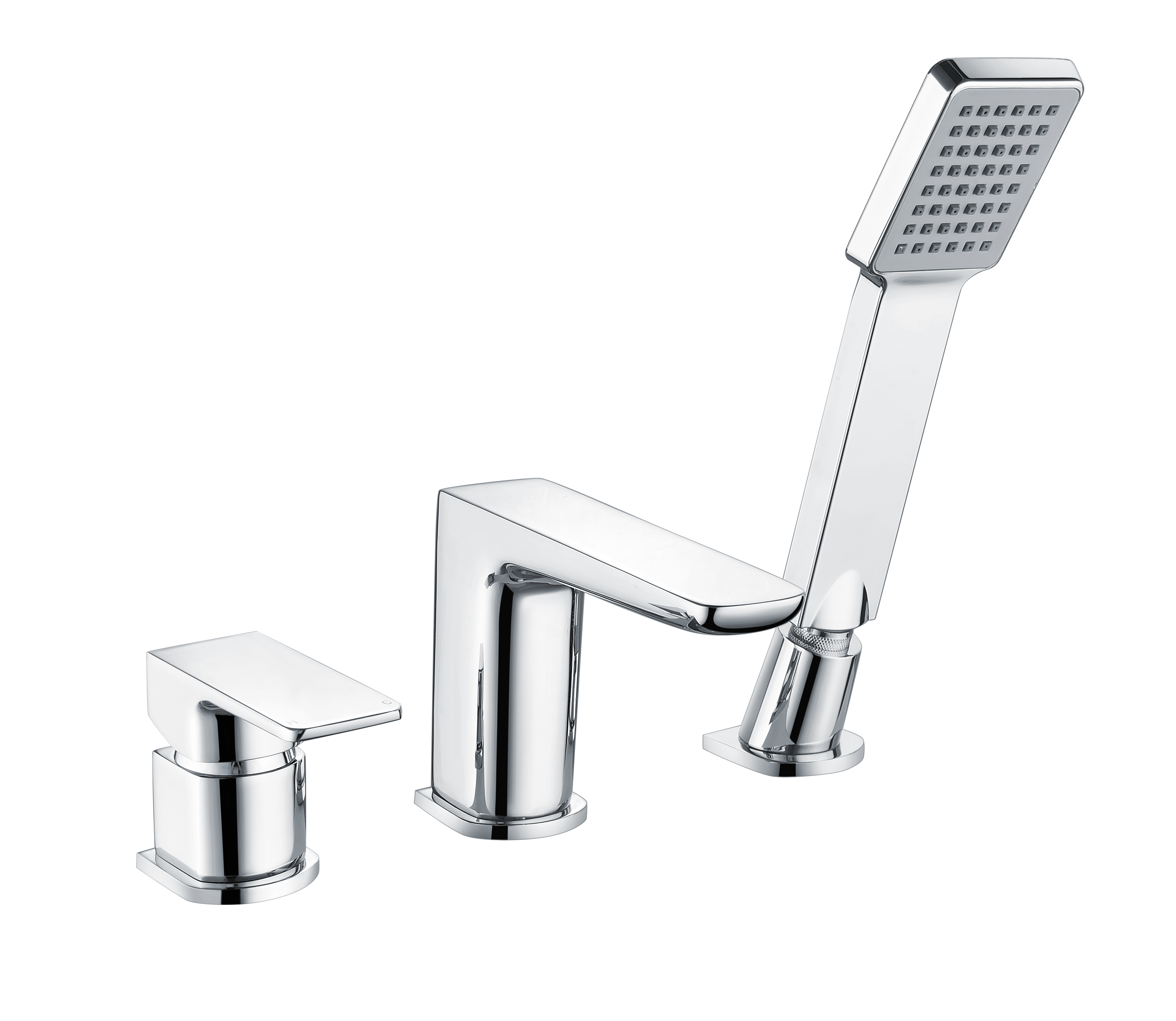 T730013 3-Hole Deck Mounted Bath Shower Mixer