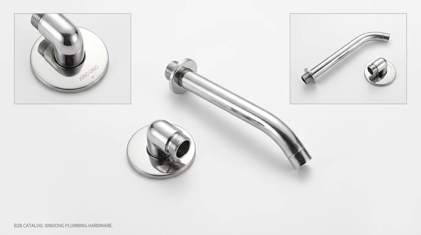 Personnalisation des bras muraux et des sorties : un guide pour la conception haut de gamme de salles de bain