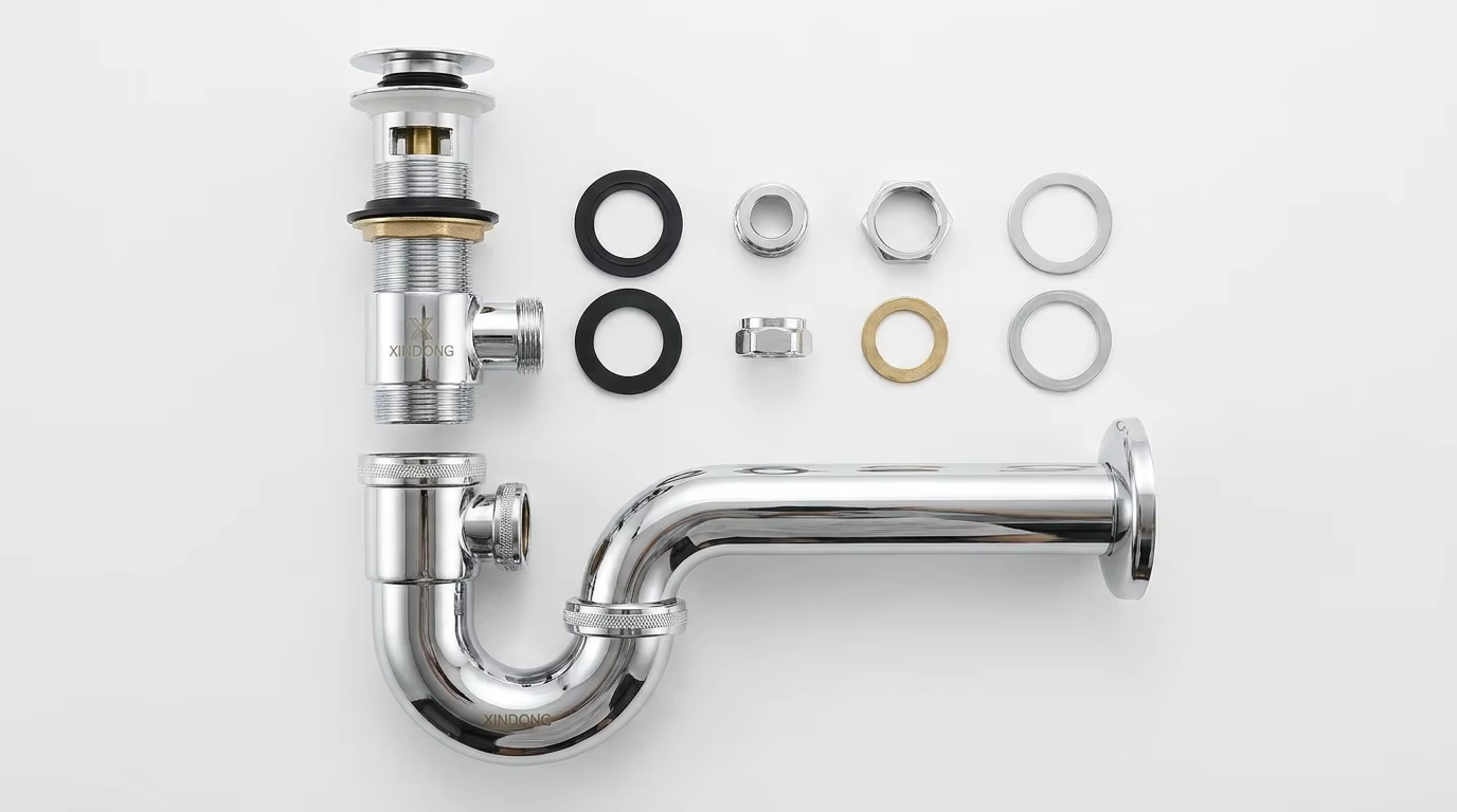 L'anatomie d'un jeu d'évacuation de lavabo de haute qualité pour usage commercial