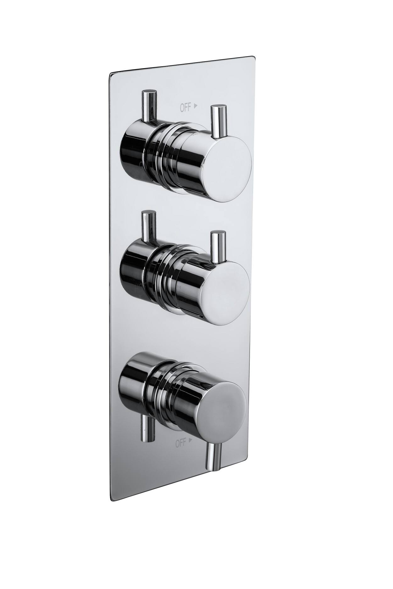 T46012 Round Concealed Thermostatic Shower Valve