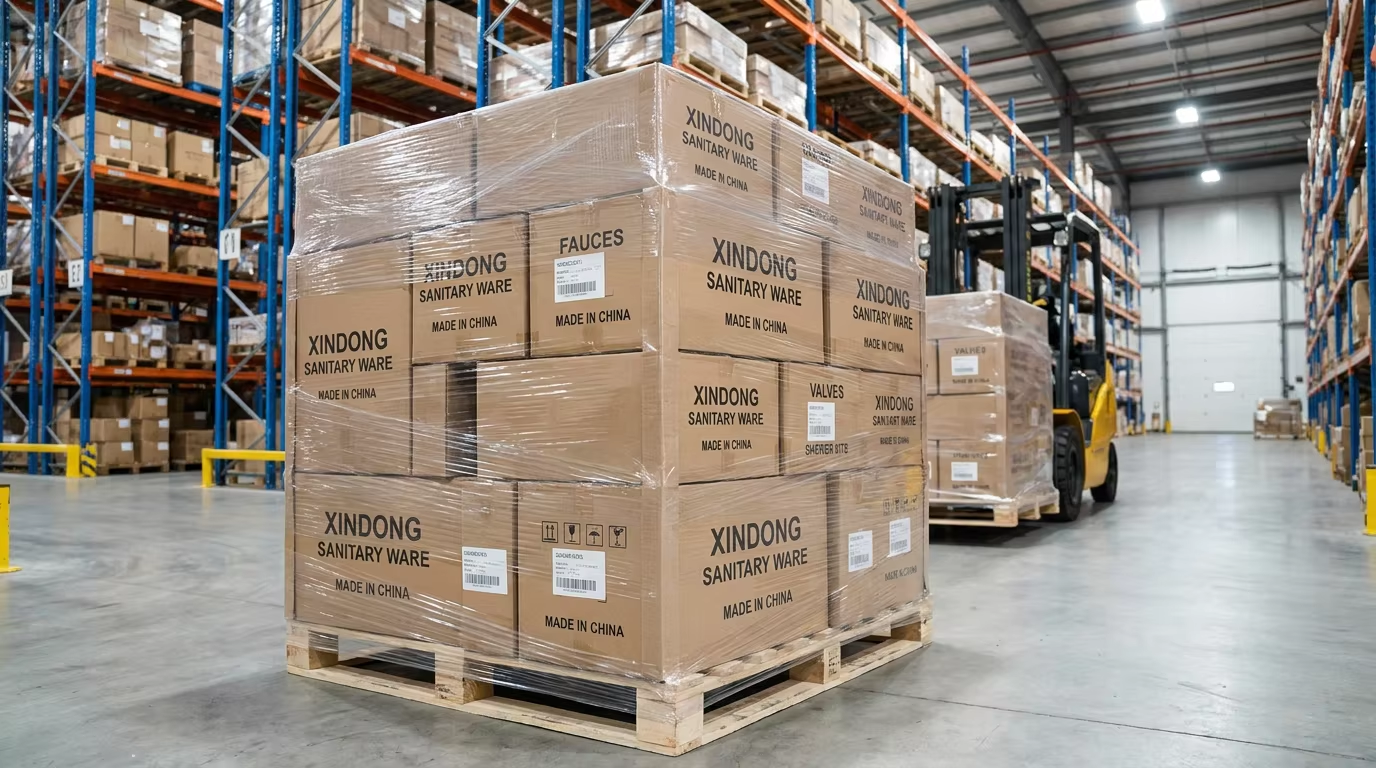 Optimisation de la logistique export pour l'achat en gros de sanitaires