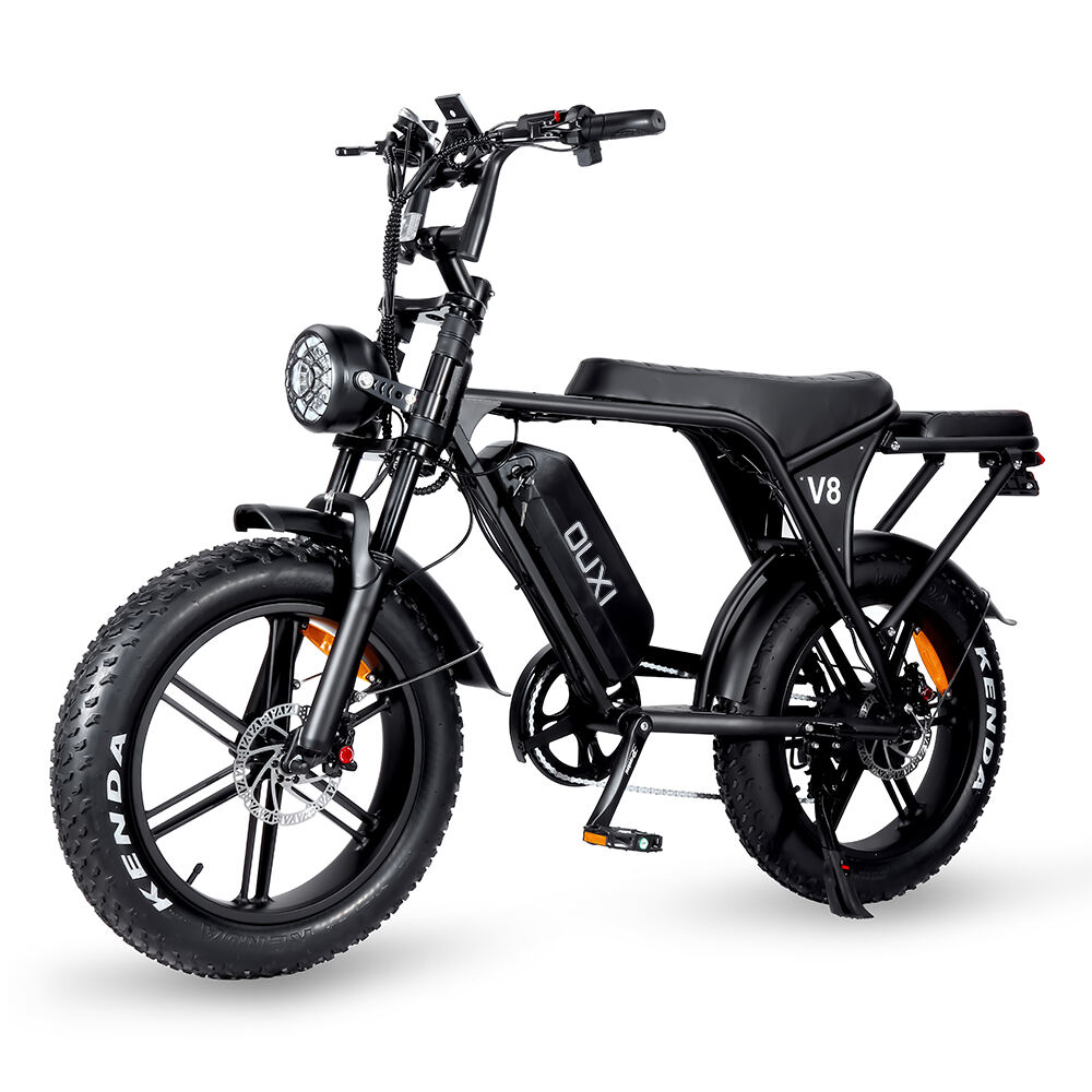 OUXI V8 15AH 48V Electric Bike 250W 500W 750W 1000W Power Motor Electric Bicycle With Rear Rear Seat