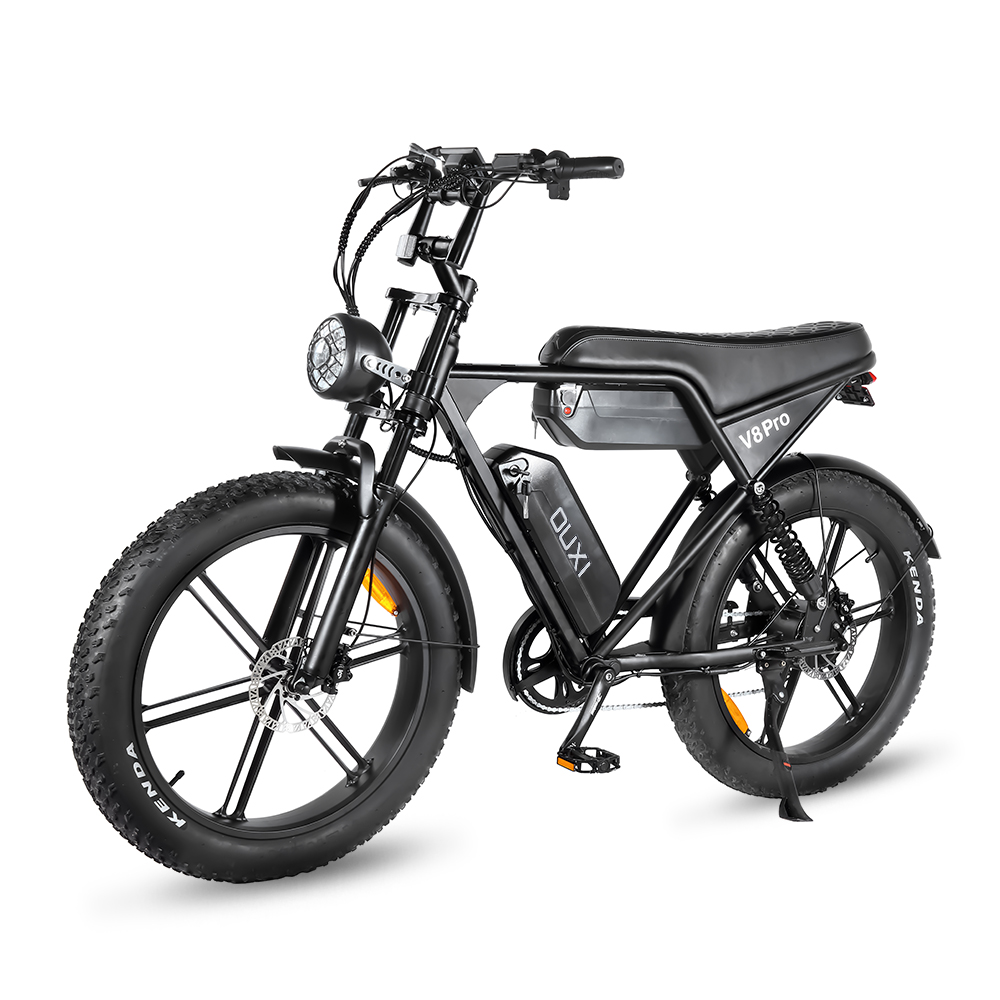 OUXI V8 Pro 24 INch Fat Tire Electric Bike 48V 30AH Double Battery 1000W 500W 250W Ebike With ODM/OEM Service