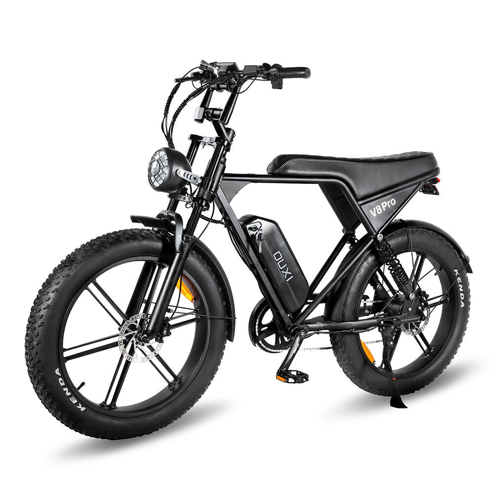 OUXI V8 Pro 24 Inch Fat Tire Electric Bike 15Ah 48V 1000W 500W 250W Ebike With OEM/ODM Service