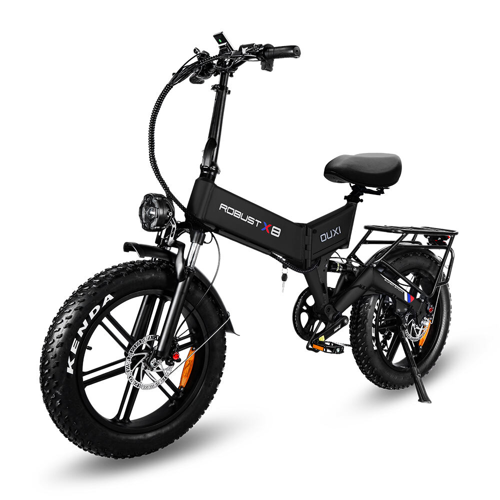 OUXI X8 Electric Folding Bike 250W 500W 1000W 48V 15Ah Electric Foldable Bicycle Supporting OEM/ODM Service