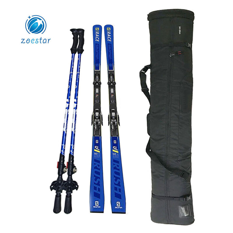 Expandable Padded Ski Snowboard Travel Bag with Removable Shoulder Straps