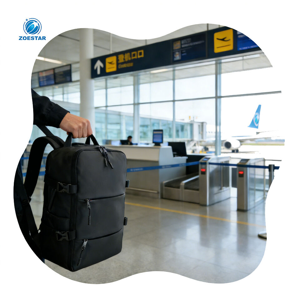 20L Carry On Cabin Backpack, Expandable Travel Business Backpack with Laptop Compartment