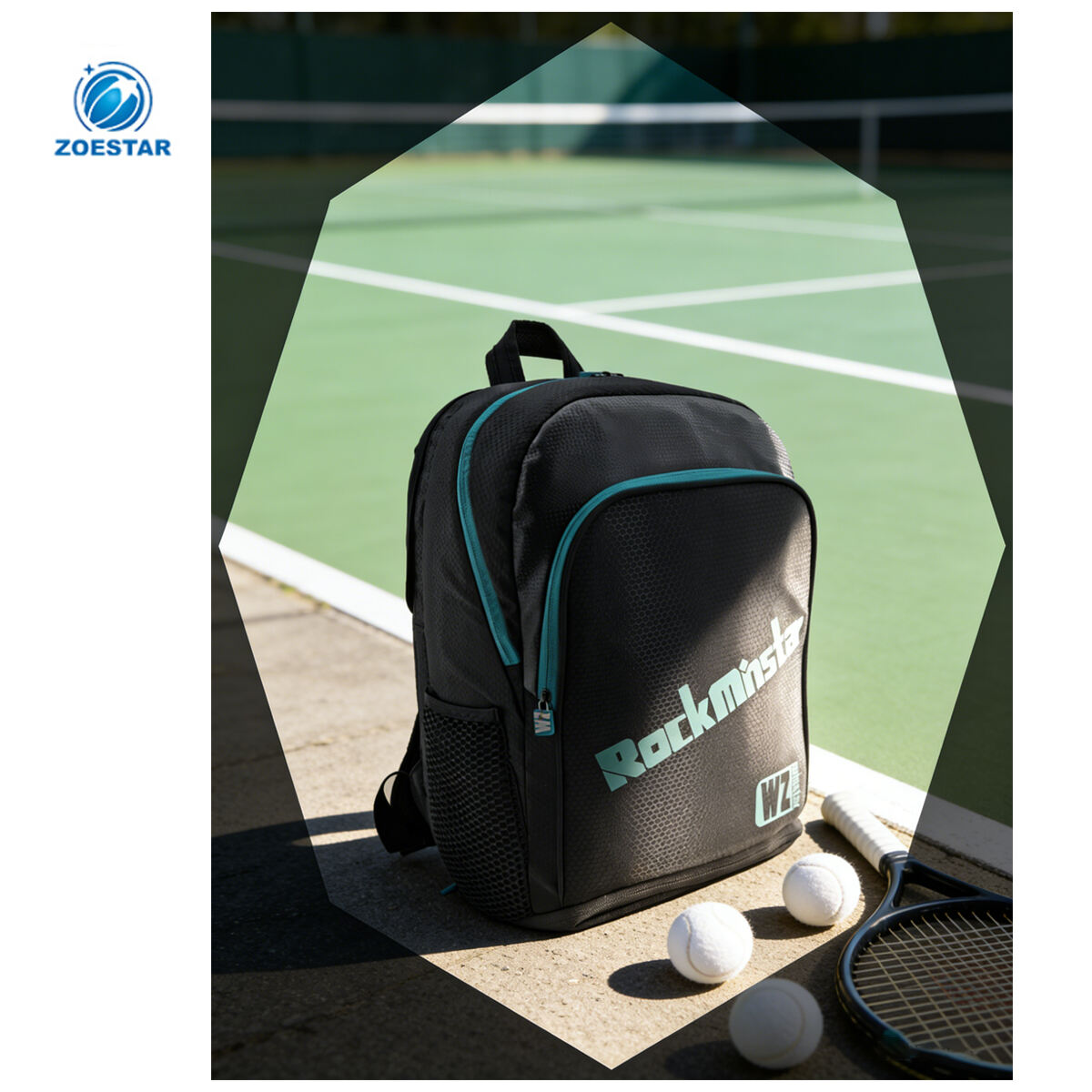 Hitem prodaja: premium atletska pickleball raketna nahrbtna torba, modna športna nahrbtna torba za tenis in badminton, prenosna torba za paličice za moške in ženske