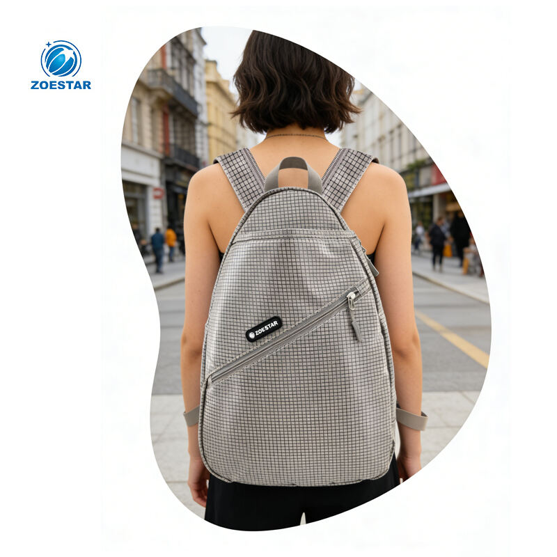 Mochila bandolera transversal resistente al agua con compartimento para zapatos para hombres y mujeres, soporte para raquetas de tenis, bádminton y pickleball