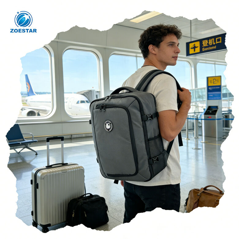 Cabin Size Travel Backpack 24L, Suitcase Opening Carry-On Business Rucksack, Airline Approved Travel Daypack with Laptop Compartment