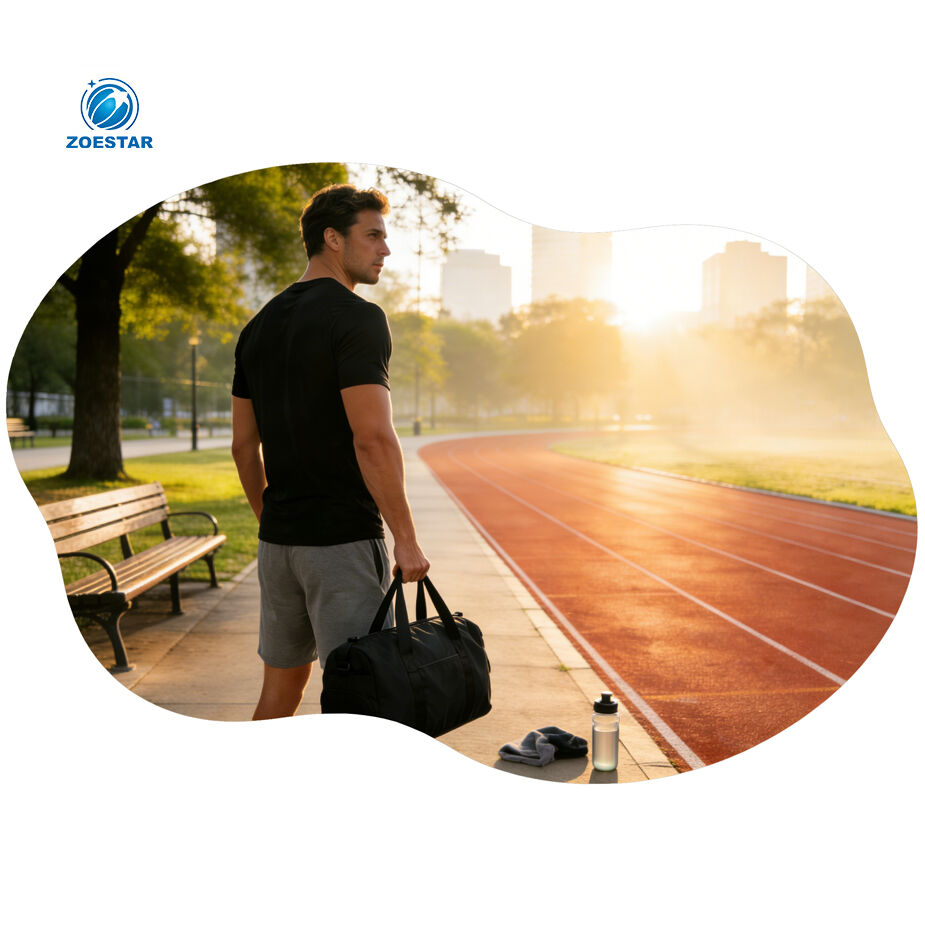 Large Capacity Gym Duffel Bag with Wet Pocket & Shoe Storage