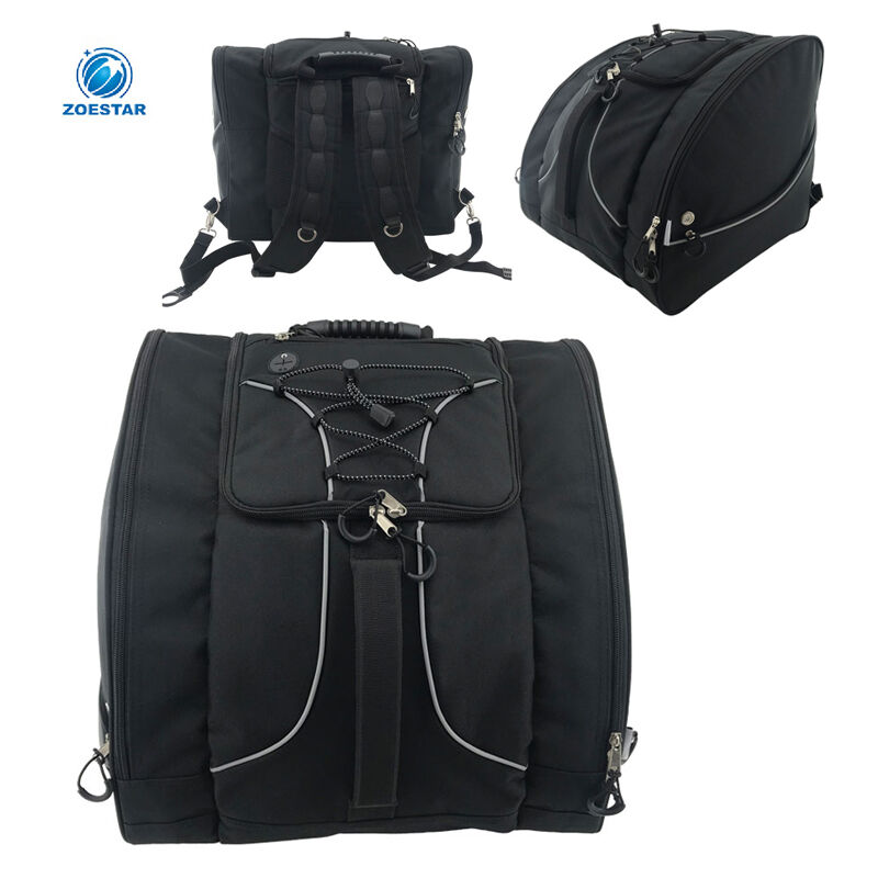 50L Waterproof Ski Boot Bag for Travel Fits Ski and Snowboard Boots