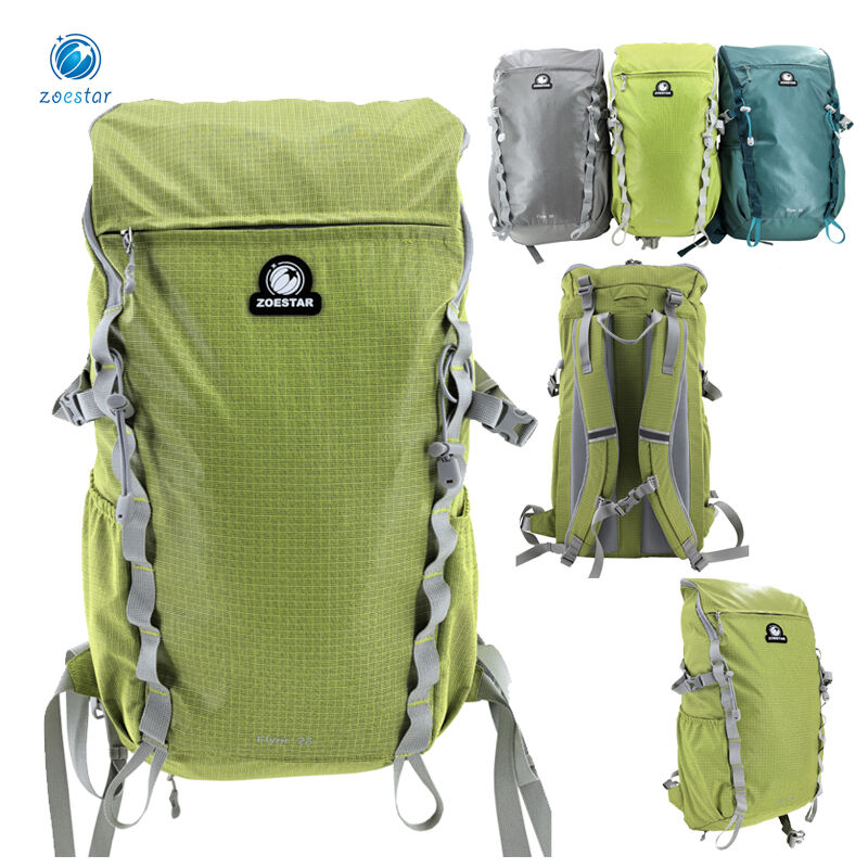 Light-weight Hiking Daypack, Water-resistant Backpack Travel Outdoor, Lightweight Day Pack with Tool Loops