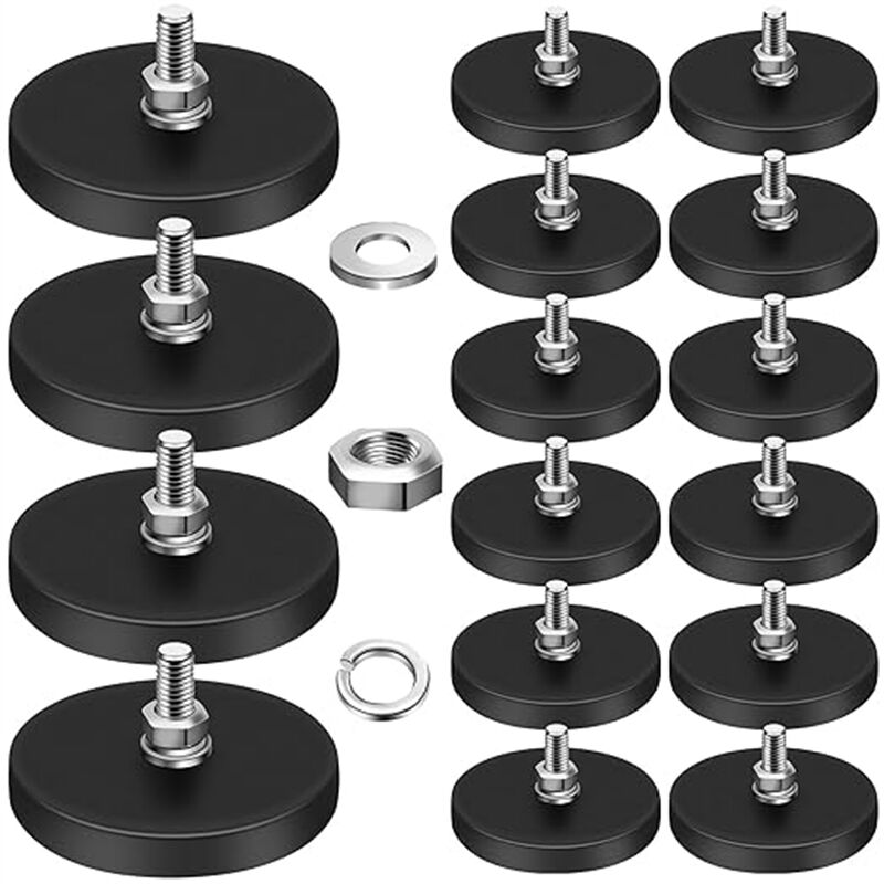 Magnetic assembly	for use in furniture-mounted hooks 22 mm male thread