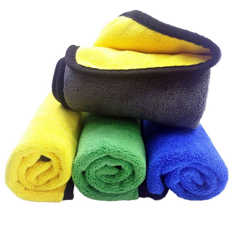 Wholesale Microfiber Car Wash Towel Quick Drying Water Absorption Coral Fleece Microfiber Cleaning Cloth for Car Washing