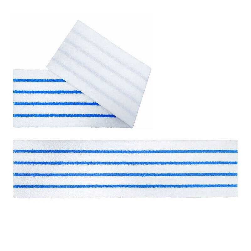 Factory Wholesale Wet Dry Use Disposable Floor Dust Mop Replacement Pads Hospital Cleaning Mop Refill Microfiber Mop Cloth