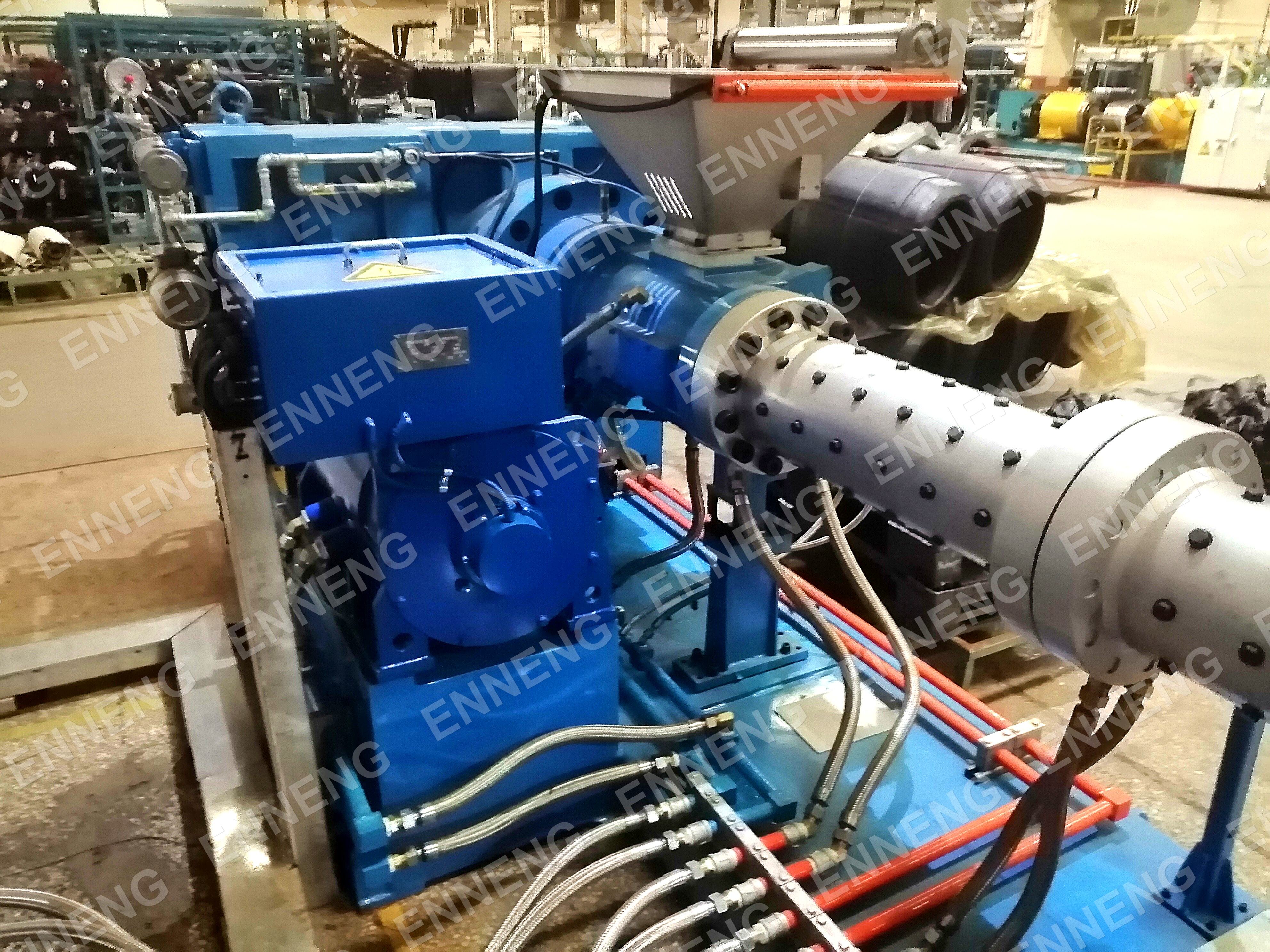 A Sewage Treatment Plant Motor from ENNENG kept running through a monsoon flood that had stalled the open-type units in the same aeration pit.