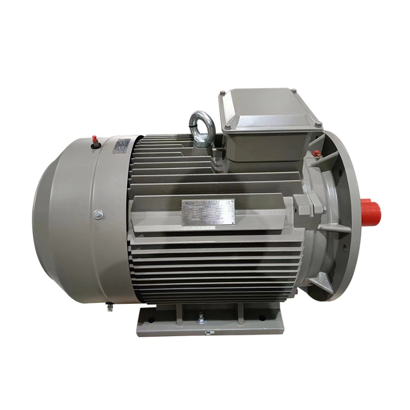 A compact Permanent Magnet Synchronous Motor retrofitted onto an underground mine dewatering pump reduced frame size by two steps while holding pump-room noise below 55 dB.