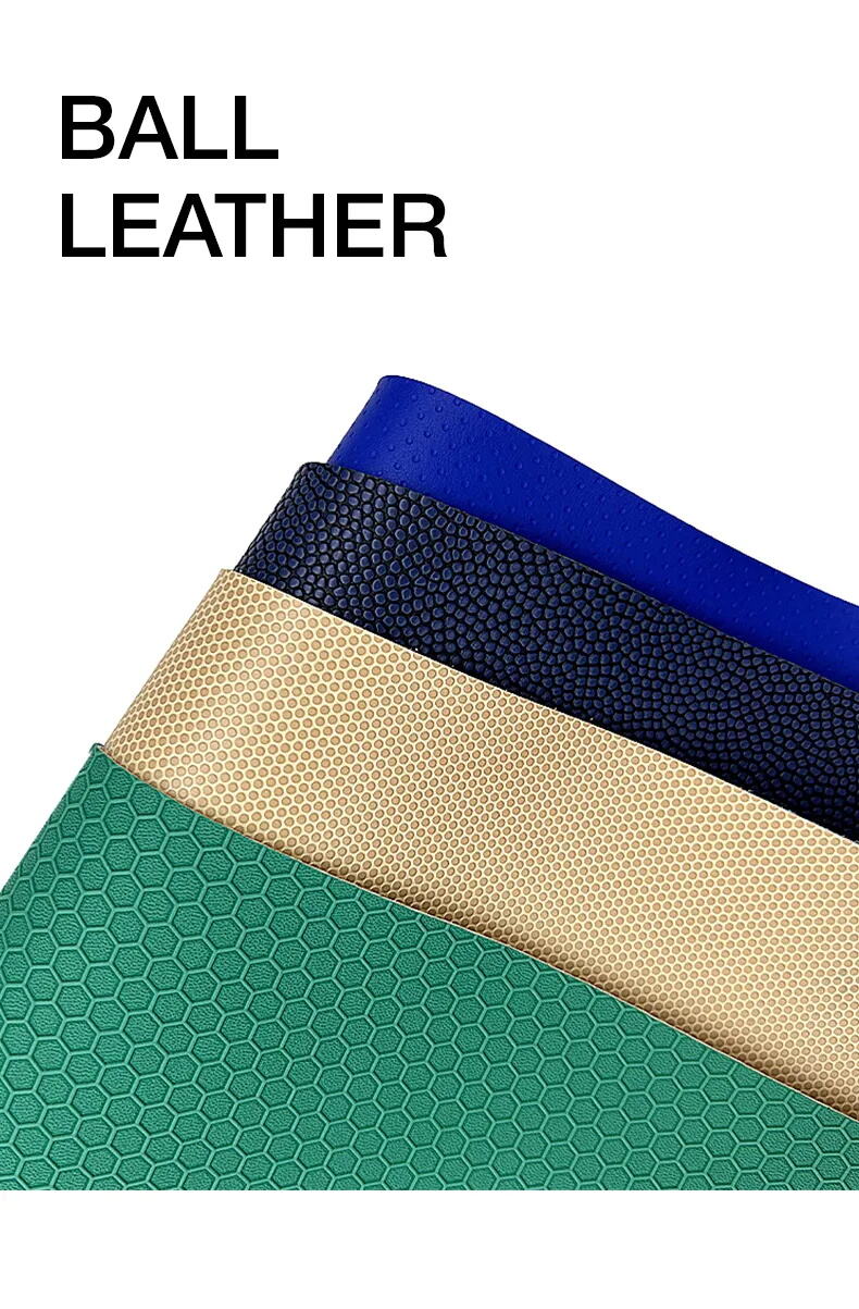 High quality Friction resistant non-slip Ball Synthetic Faux Leather factory