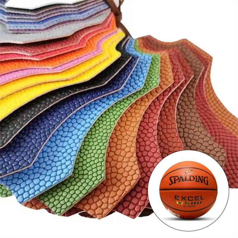 Colored Suede Microfiber Leather For Ball