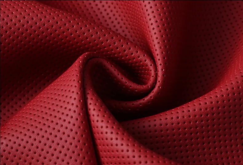 Perforated PU Leather Material For Car Seat supplier