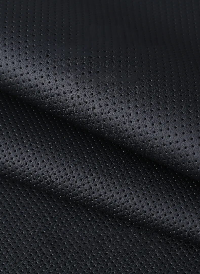 Synthetic Artificial Punched Leather Automotive details