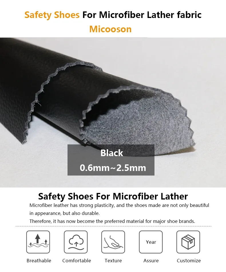 S1 S2 S3 Standard Microfiber Leather For Shoes manufacture