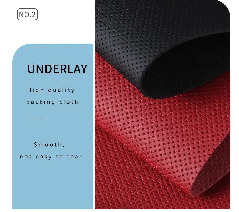 Perforated Artificial Synthetic Upholstery supplier