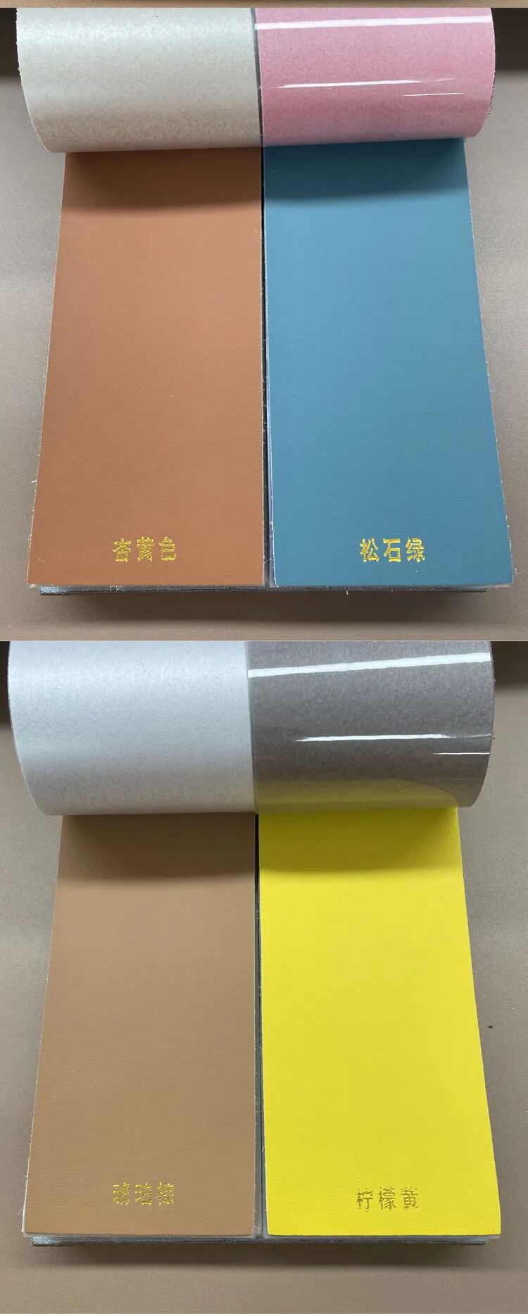 1.4mm thickness Microfiber automotive leather Breathable factory