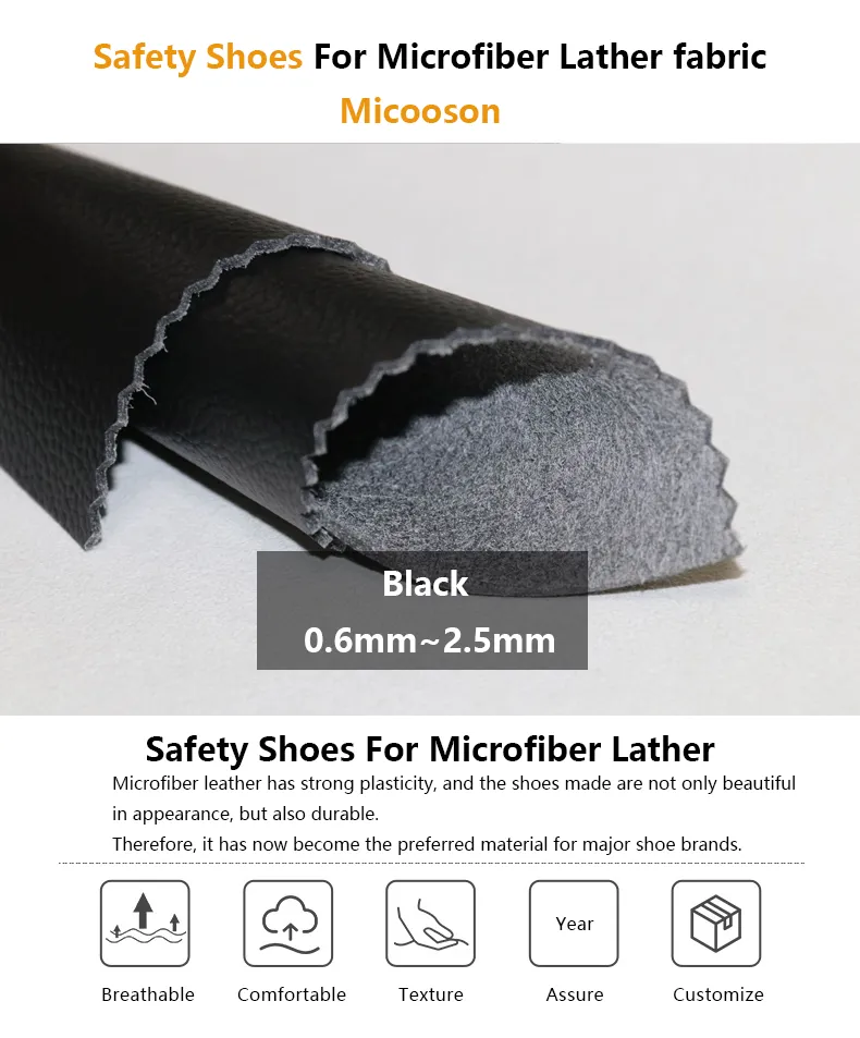 S1 S2 S3 Standard Microfiber Leather For Shoes factory