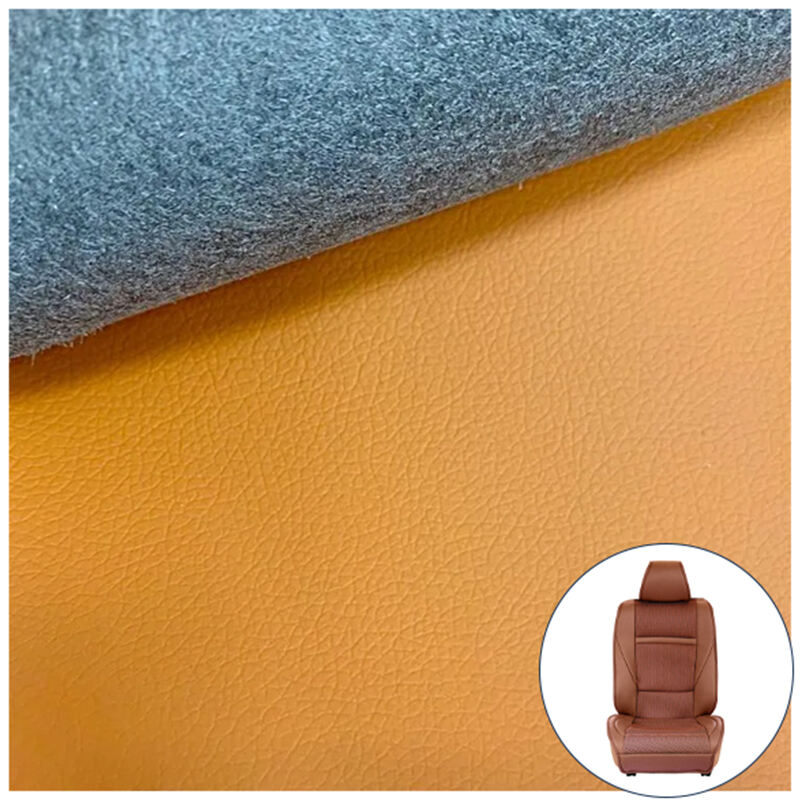 1.4mm thickness Microfiber automotive leather Breathable