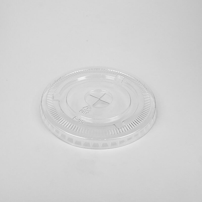 98mm PLA Flat Lid with X Slot for Cold Cup,PLA-98F