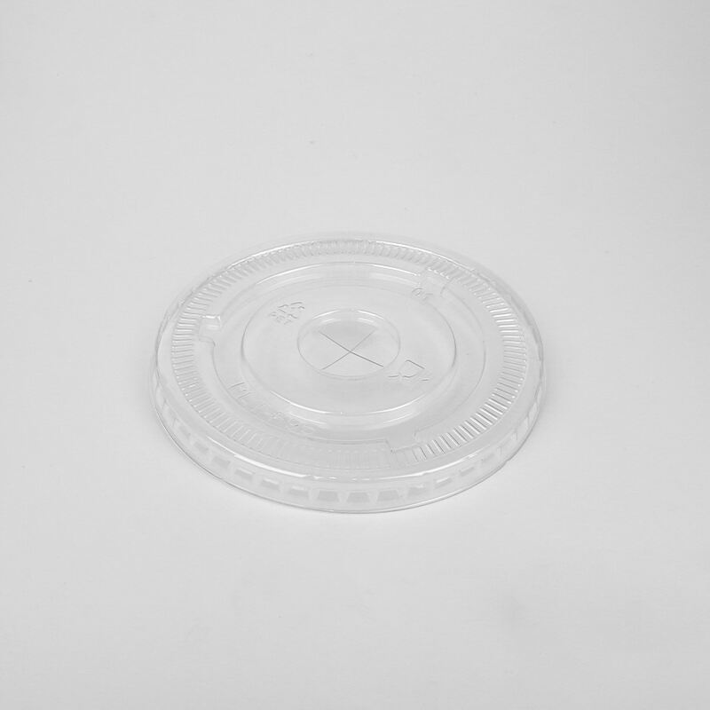 95mm PET Flat Lid with X Slot for Cold Cup,PET-95F