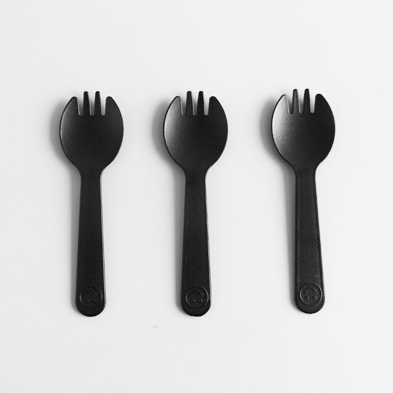 Disposable Plastic Fork - Smiley Fork