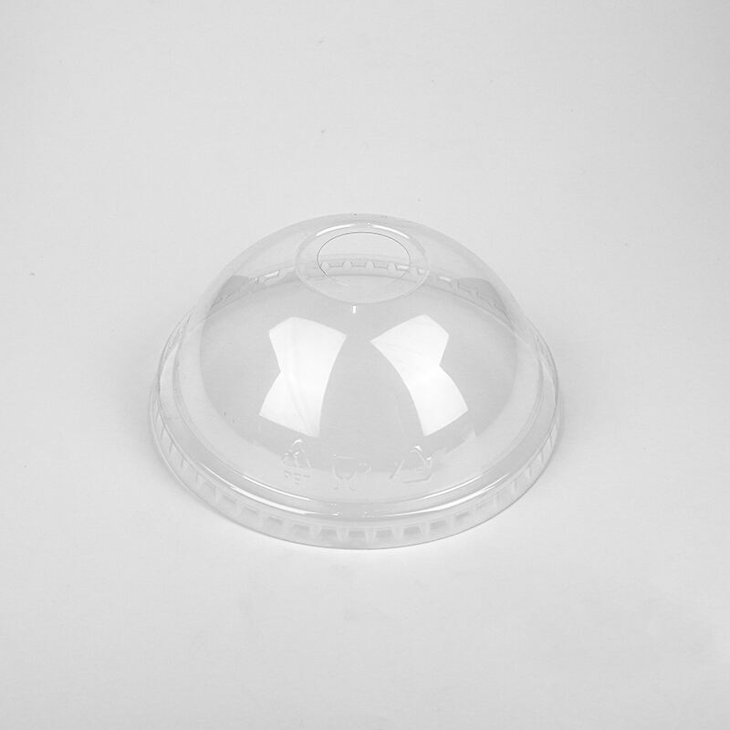 92mm PET Dome Lid with Hole for Cold Cup,PET-92D